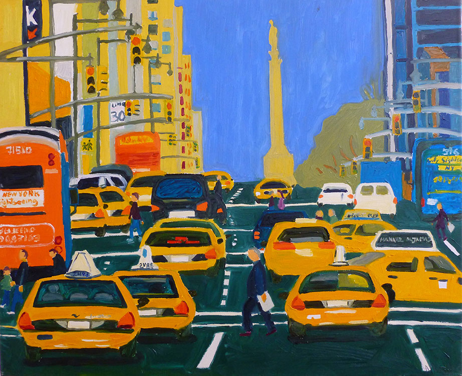 Taxis en Manhattan